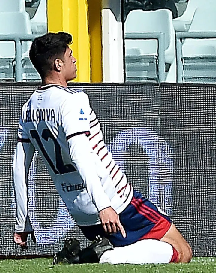 Raolu Bellanova, 22 anni, difensore del Cagliari: cresciuto calcisticamente nel Milan, è passato poi per il Bordeaux e l’Atalanta