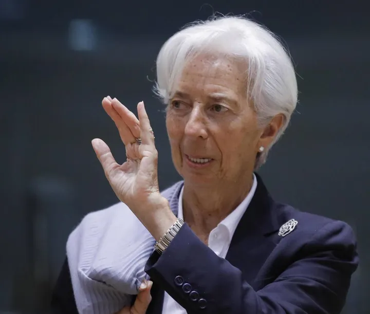 Christine Lagarde, 66 anni, guida la Bce dal Primo novembre 2019