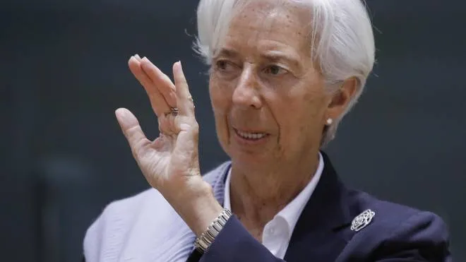 Christine Lagarde, 66 anni, guida la Bce dal Primo novembre 2019