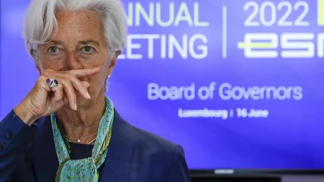 Christine Lagarde, 66 anni, presidente della Bce dal 2019