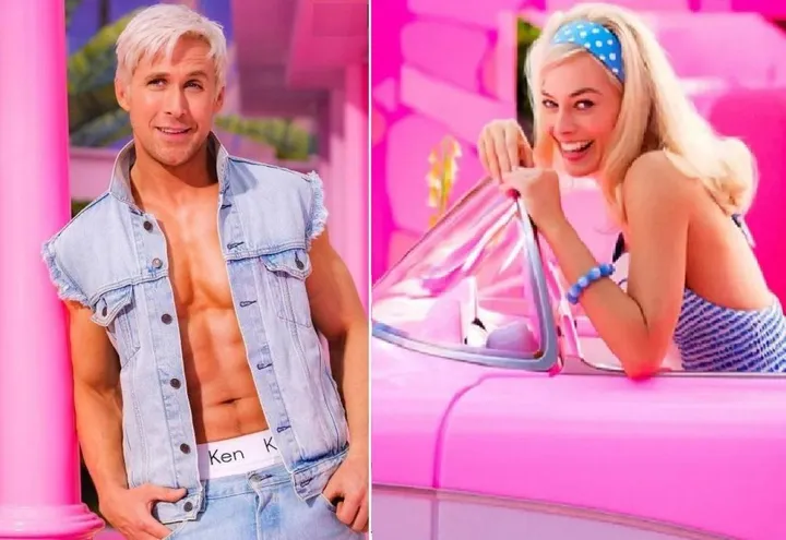 Ryan Gosling (41 anni)-Ken e Margot Robbie (31 anni)-Barbie