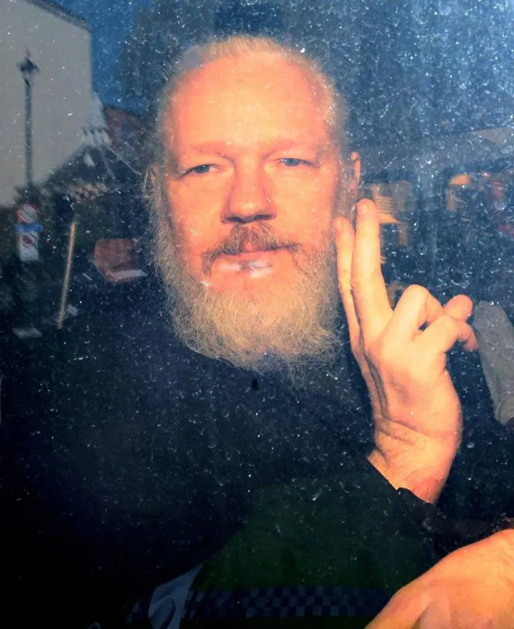 Julian Assange, 51 anni, fondatore di Wikileaks, è detenuto in un carcere inglese di massima sicurezza