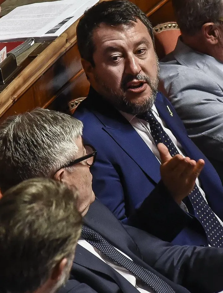 Il leghista Matteo Salvini, 49 anni