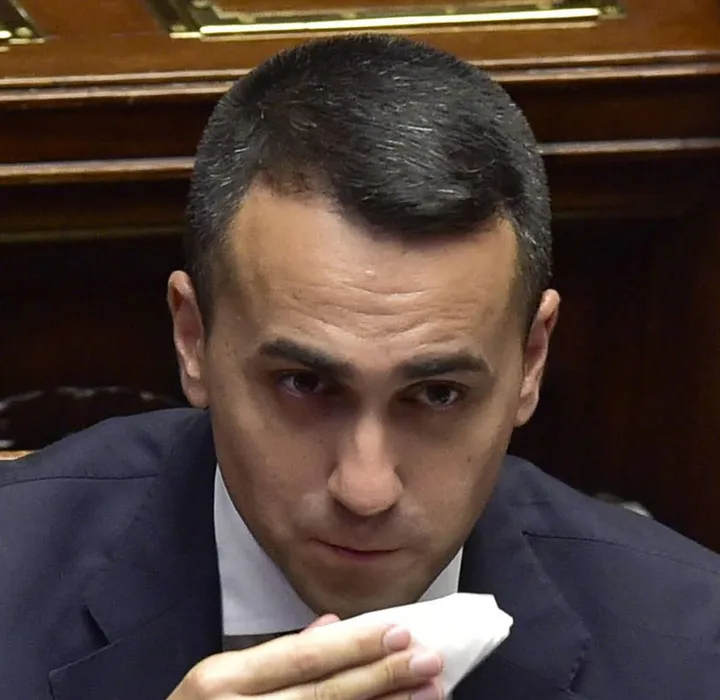 Luigi Di Maio, 32 anni, alla Camera