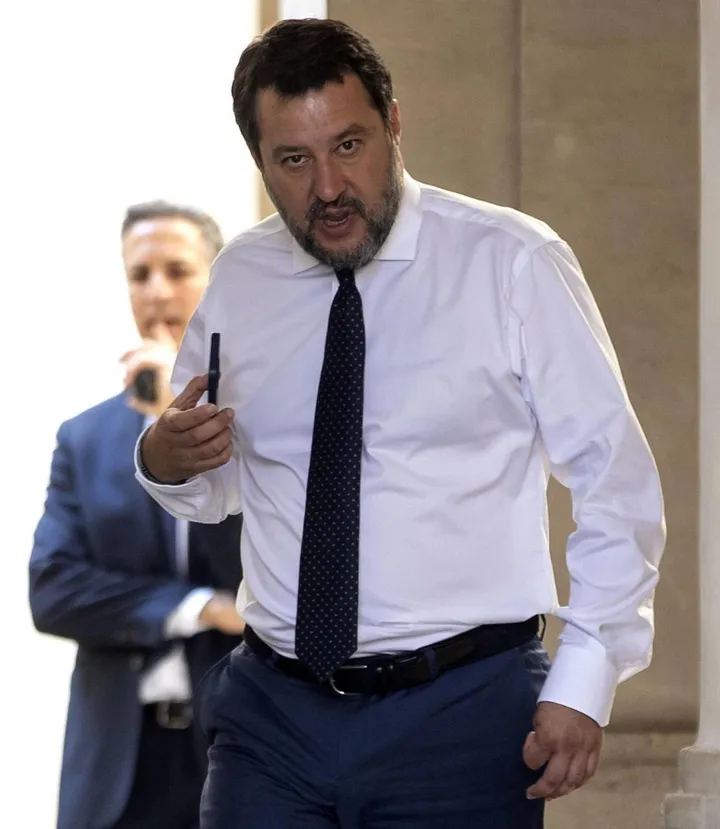 Il leader della Lega ed ex ministro degli Interni Matteo Salvini, 49 anni