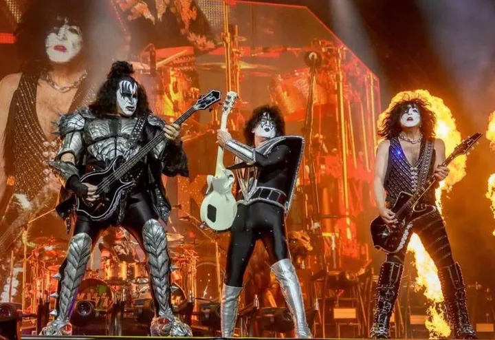 I Kiss in concerto. Ieri il gruppo era a Verona per un concerto del tour “finale“