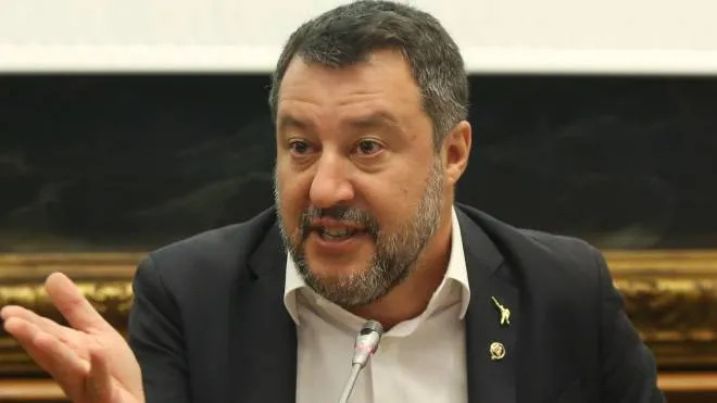 Matteo Salvini (49 anni), leader della Lega, spesso in dissenso con la linea di Draghi