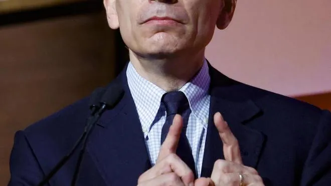 Il segretario del Partito democratico, Enrico Letta, 55 anni