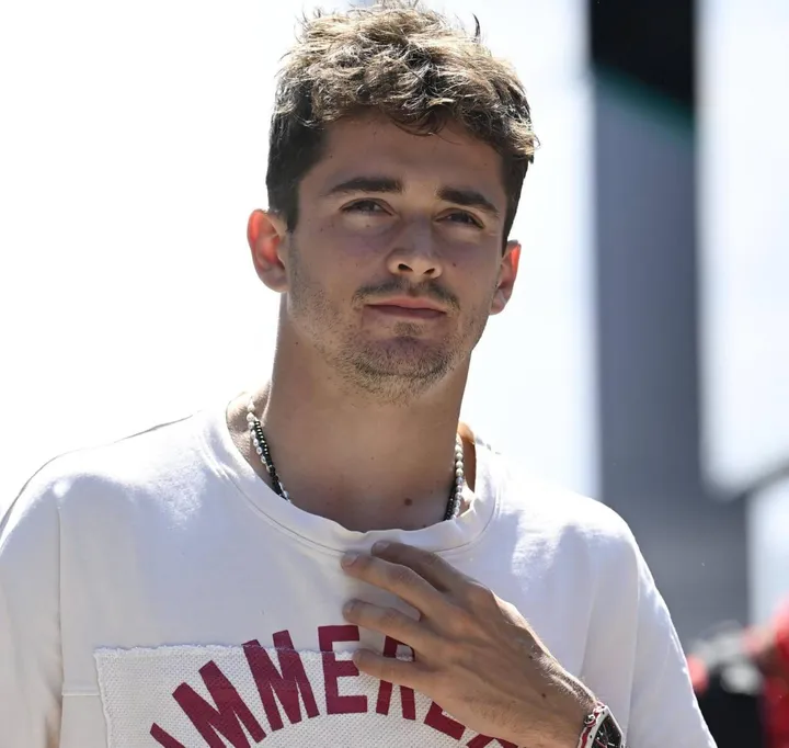 Charles Leclerc, 24 anni, è a 63 punti dal leader del Mondiale Verstappen