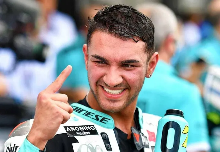 Dennis Foggia, romano di 21 anni, è vicecampione mondiale di Moto3