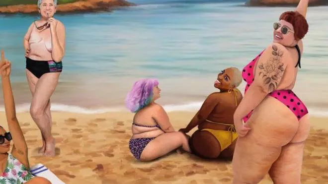 La campagna di Spagna L’annuncio del ministero spagnolo mirava a incoraggiare le donne ad andare in spiaggia, indipendentemente dall’aspetto