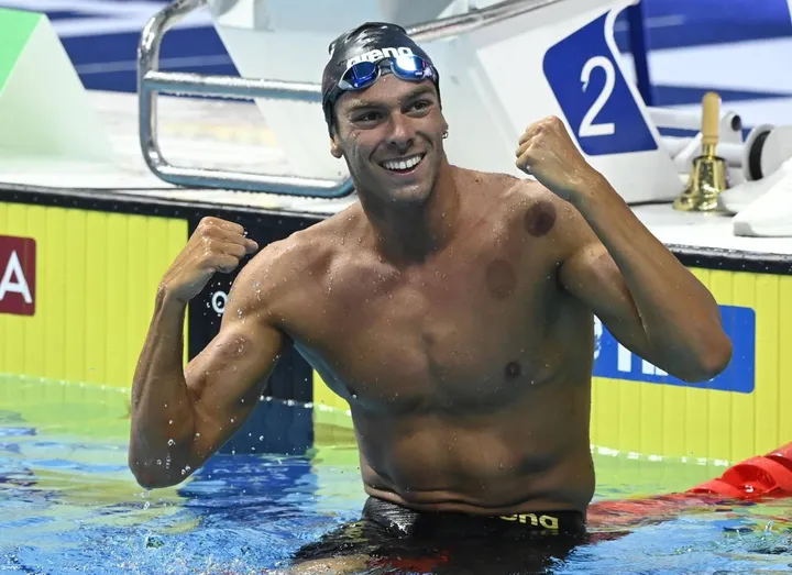 Gregorio Paltrinieri, 28 anni, campione olimpico a Rio sui 1500 e campione mondiale in carica sulla stessa distanza e sui 10 km