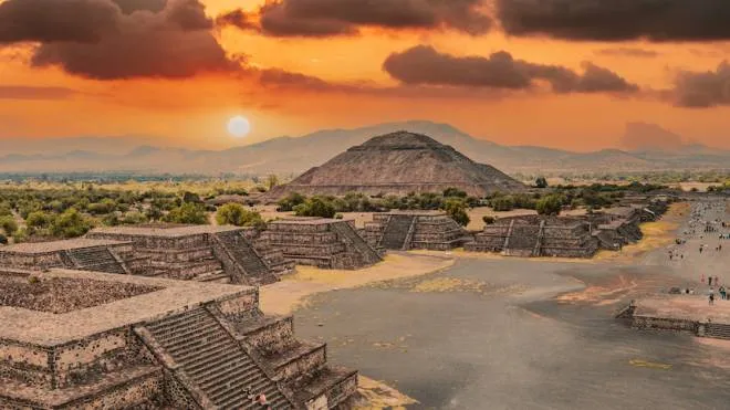 La Piramide del Sole, in Messico