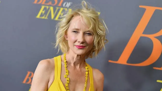 US actress Anne Heche attends "The Best of Enemies" premiere at AMC Loews Lincoln Square on April 4, 2019 in New York City. (Photo by Angela Weiss / AFP)