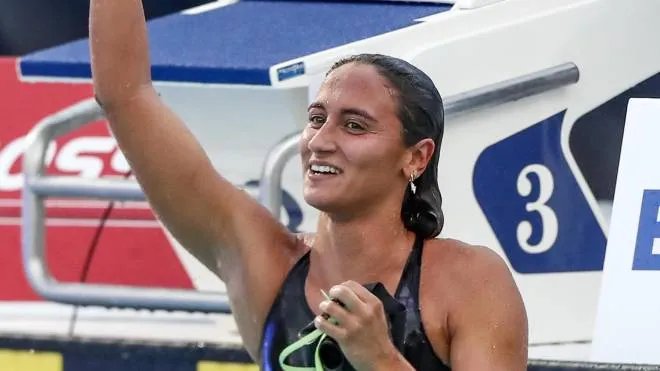 Simona Quadarella, 23 anni, è l’azzurra più vincente di sempre agli Europei con 8 ori