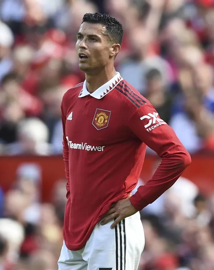 Cristiano Ronaldo, 37 anni. In questa stagione al Manchester United ha giocato una sola gara da titolare su quattro in Premier, senza segnare gol