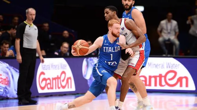 Nico Mannion
Great Britain Inghilterra - Italy Italia
FIBA Eurobasket 2022 - ITALY - Fase a gironi - Gruppo C
Milano, 08/09/2022
Foto Michele Longpo/ Ciamillo-Castoria