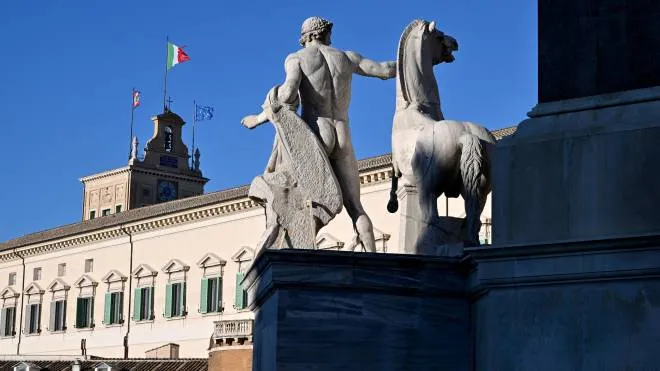 Una veduta esterna del Palazzo del Quirinale, Roma, 29 gennaio 2022.
ANSA/ALESSANDRO DI MEO