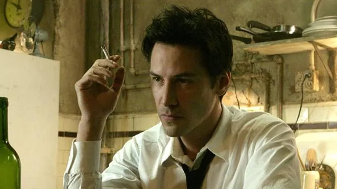 Keanu Reeves in una scena di 'Constantine' - Foro: Warner Bros.