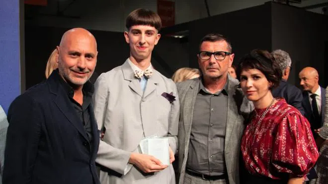 La premiazione a Luca de Prà - IED Milano