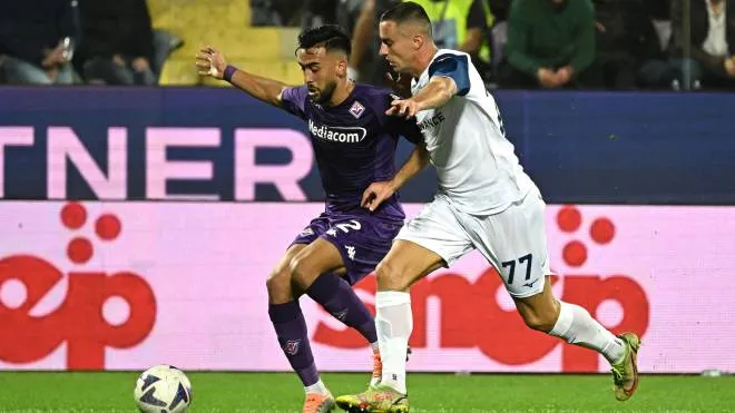 Infortunio per Marusic durante la partita contro la Fiorentina