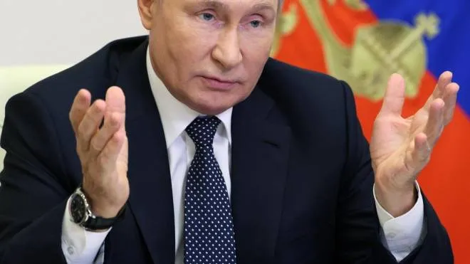 Il presidente russo Vladimir Putin, 70 anni