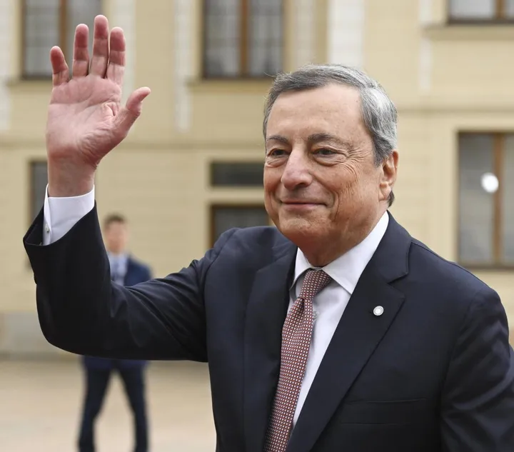 Il presidente del Consiglio. Mario Draghi, 75 anni