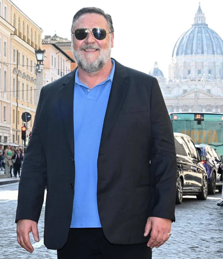 Russell Crowe, 58 anni. Alla Festa del cinema per il nuovo film “The poker face“