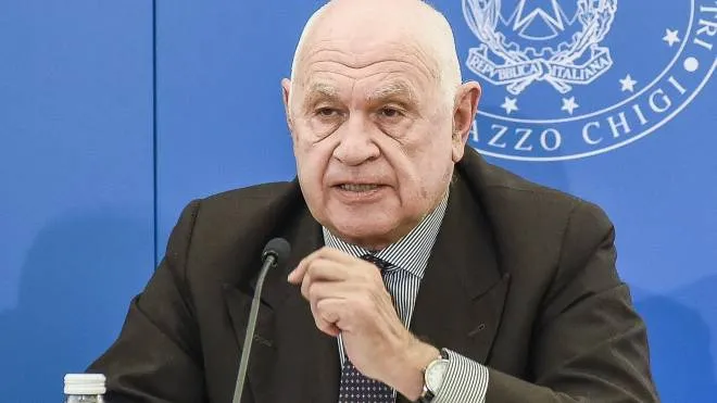GUARDASIGILLI Carlo Nordio, 75 anni, ministro della Giustizia del governo Meloni