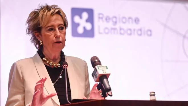 Letizia Moratti, milanese, 72 anni, era assessore al Welfare e vicepresidente della Regione Lombardia dall’8 gennaio 2021