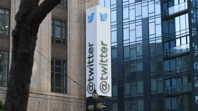 The Twitter Headquarters in San Francisco, California on November 4, 2022. - Half of Twitter's 7,500 employees were laid off on November 4, an internal document showed, as new owner Elon Musk began a major revamp of the troubled company. "Roughly 50 percent of the workforce will be impacted," said a questions and answer email seen by AFP that was sent to Twitter employees who lost their jobs following last week's mammoth $44 billion takeover. (Photo by Samantha Laurey / AFP)