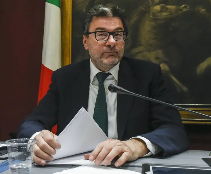 Giancarlo Giorgetti, 55 anni, ministro dell’Economia