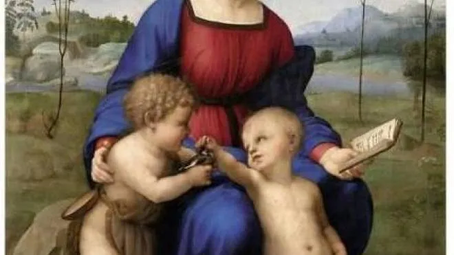 La Madonna del cardellino di Raffaello