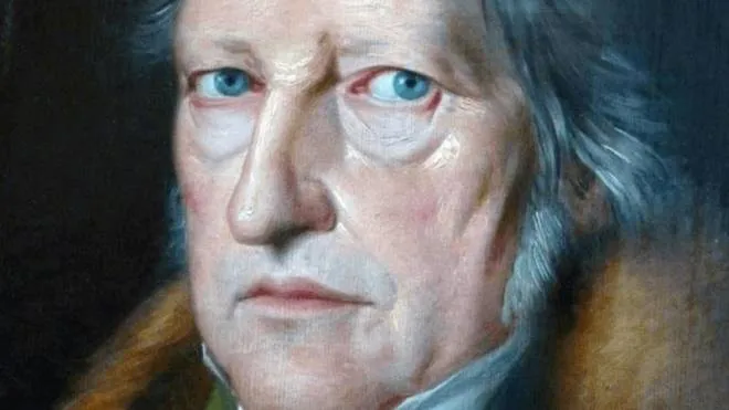 . Il ritratto di Georg Wilhelm Friedrich Hegel 1770 –. 1831) di Jakob Schlesinger (1831 )