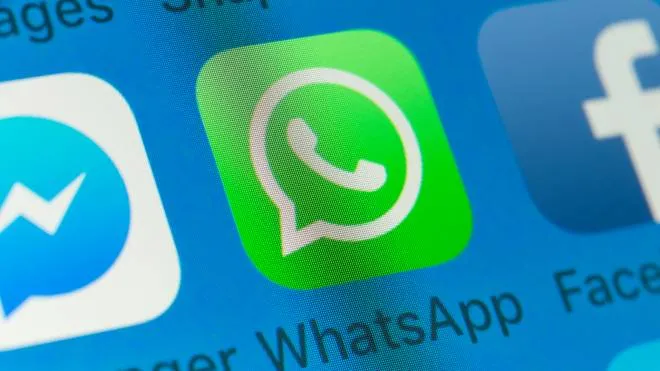 Icona dell'app di WhatsApp su smartphone