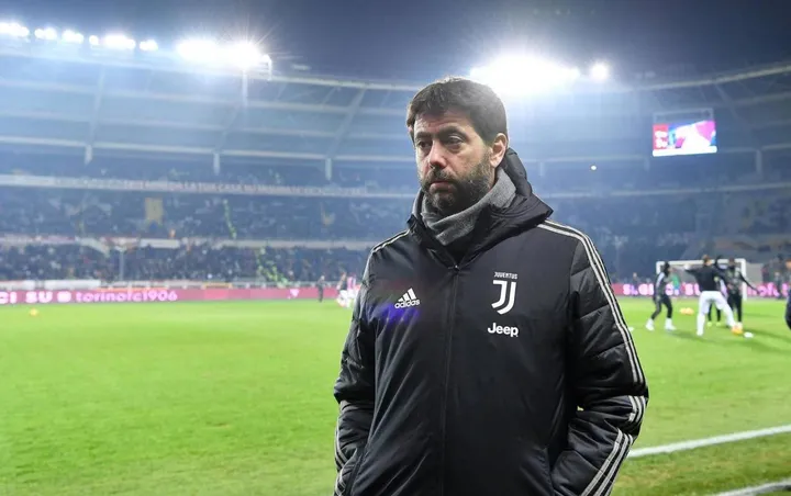 �? Juventus' presIdent Andrea Agnelli during the italian Serie A soccer match Torino FC vs Juventus FC at the Olimpico stadium in Turin, Italy, 15 December 2018 ANSA/ALESSANDRO DI MARCO