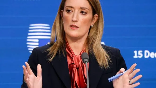 Roberta Metsola, 43 anni, presidente del Parlamento europeo
