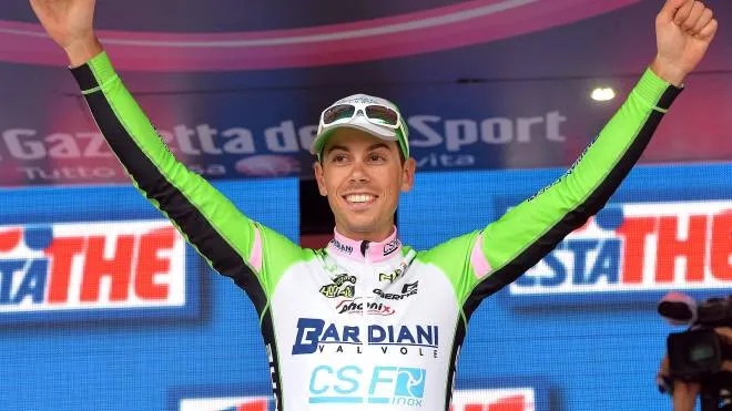 Marco Canola al Giro d'Italia 2014 (Ansa)