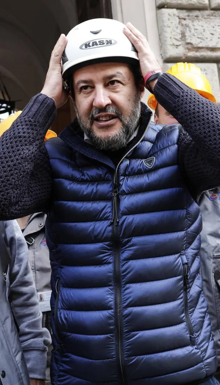 Il ministro delle Infrastrutture e dei Trasporti, Matteo Salvini, 49 anni