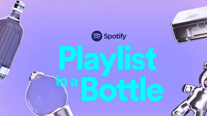 Playlist in a bottle di Spotify
