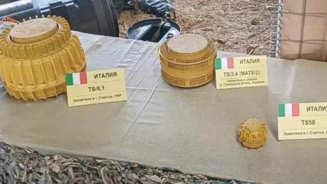 Il post dell’ambasciata russa su Facebook delle presunte mine italiane in Ucraina