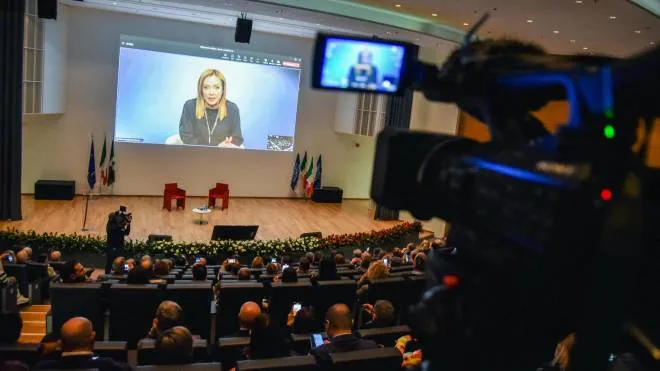 L’intervento della premier alla. convention milanese di Fratelli d’Italia per presentare i candidati alle elezioni Regionali