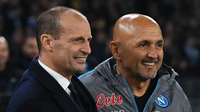 Il Napoli di Spalletti e la Juventus di Allegri a caccia del passaggio del turno