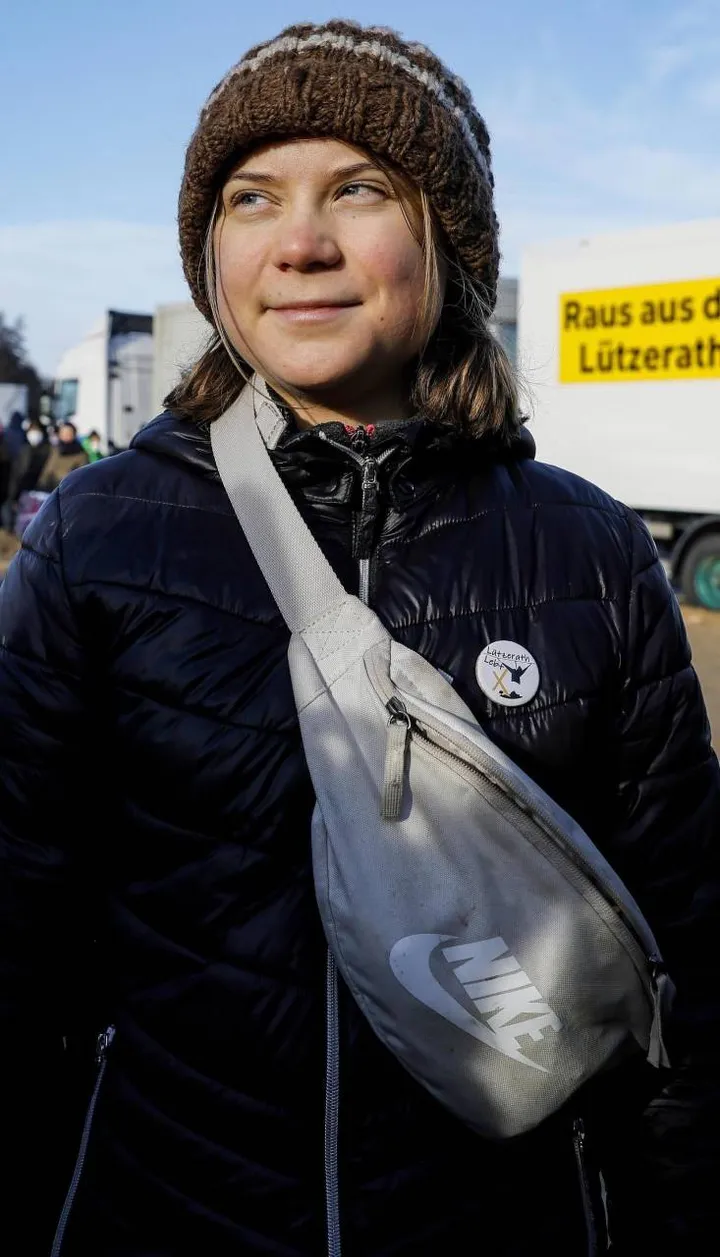 La giovane attivista svedese, Greta Thunberg, 20 anni