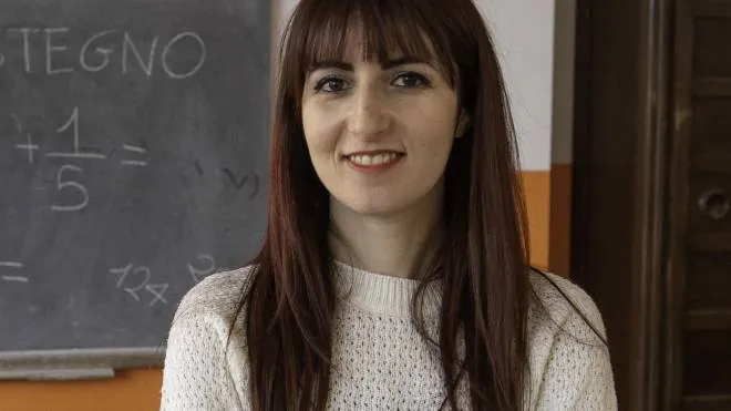 Giulia Ascone, 27 anni, calabrese, insegna alla scuola primaria Perasso di Milano