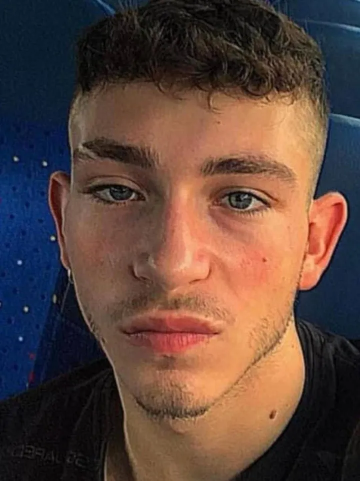 Thomas Bricca, 18 anni, in una foto tratta dal suo profilo Instagram. Il giovane è stato colpito da un proiettile in piazza ad Alatri