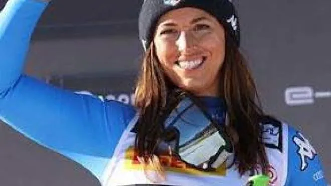 Elena Curtoni, 32 anni, ha centrato il quarto podio stagionale in Coppa del mondo