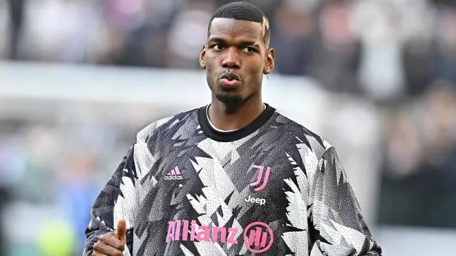 Juventus' Paul Pogba prior the italian Serie A soccer match Juventus FC vs AC Monza at the Allianz Stadium in Turin, Italy, 29 January 2023 ANSA/ALESSANDRO DI MARCO