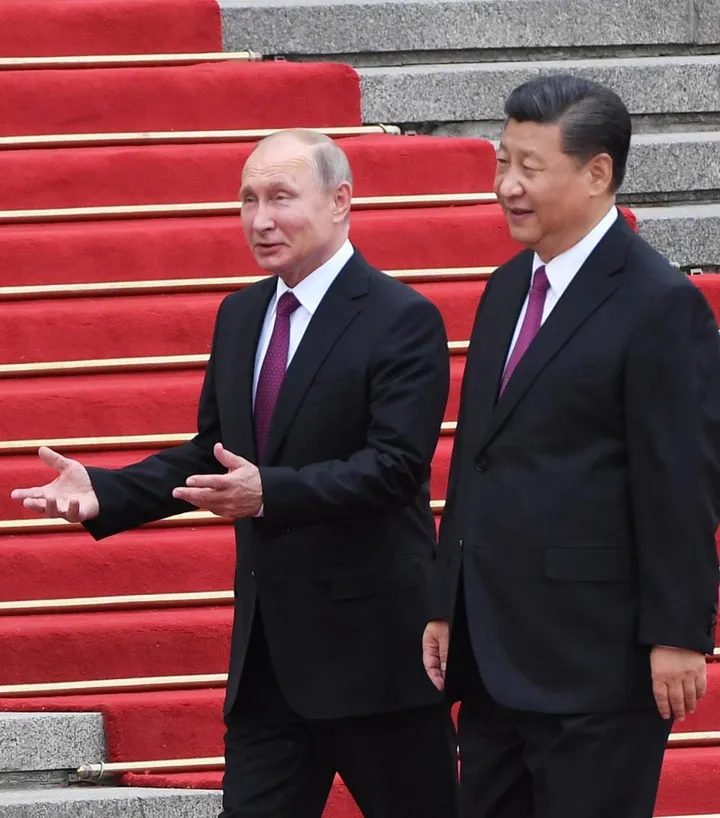 Xi Jinping (69 anni) e. Putin (70)