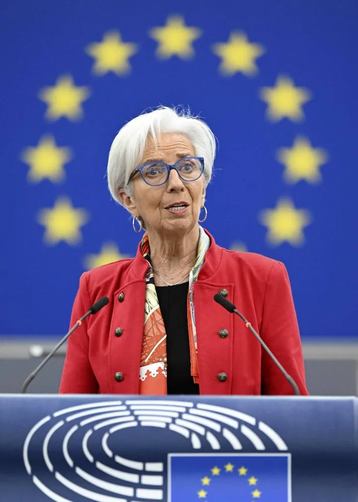 Christine Lagarde, 67 anni, presidente della Banca Centrale Europea
